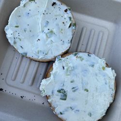 Belle's Delicatessen & Bar - Bagel with Scallion CC