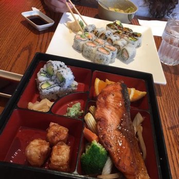 Takumi Japanese Restaurant - Salmon teriyaki lunch bento box - Japanese Near Me - Madison, Wisconsin Takumi Japanese Restaurant - Salmon teriyaki lunch bento box - Japanese Near Me - Madison, Wisconsin
