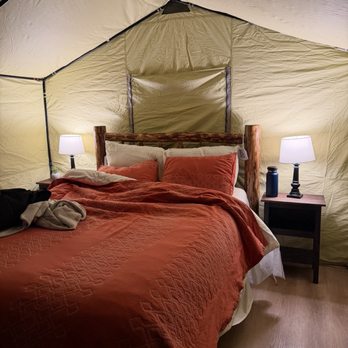 Saddle Mountain  - Tent cabin - Campgrounds Near Me - Carmel, California