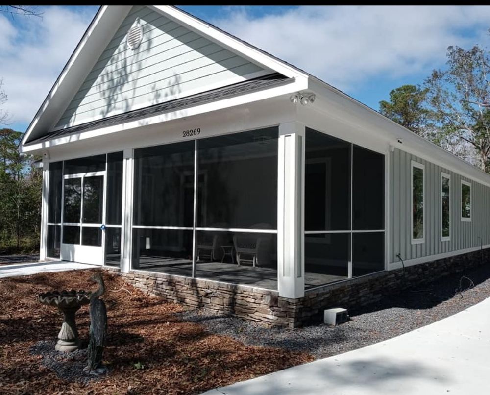 Slide of Busybee construction & outdoor Aesthetics