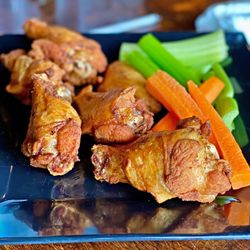 Grazing Here - 6 Wings - NAKED. NO SAUCE.