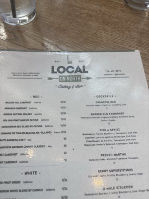Menu photo 2 Local On North - Duluth Duluth, GA Menu photo 2 Local On North - Duluth Duluth, GA
