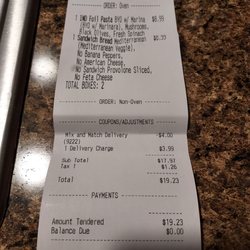Domino's Pizza - A little pricey for what I got but not many options in Peru especially at night... Didn't want banana peppers.