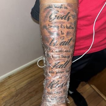 Capone's Ink - The wrap up - Tattoo Near Me - Baltimore, Maryland