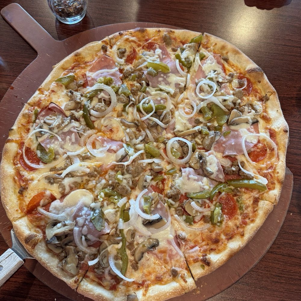 Tiano Pizza - Large tiano's special - Pizza Near Me - Madison, North Carolina Tiano Pizza - Large tiano's special - Pizza Near Me - Madison, North Carolina