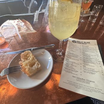 Dolly Olive - Dolly Foccacia and an limoncello spritz - Italian Near Me - Portland, Oregon Dolly Olive - Dolly Foccacia and an limoncello spritz - Italian Near Me - Portland, Oregon