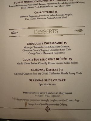 Menu photo 7 Hearthstone Lounge Anaheim, CA