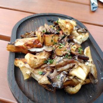 Gypsy Kitchen DC - Locally foraged mushrooms with goat cheese on toast. - Tapas/Small Plates Near Me - Washington, DC, District of Columbia