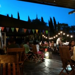 Puerto Tablas - El patio del bar-restaurant