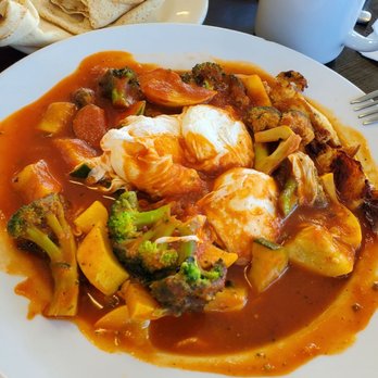 Emle's Restaurant - Shakshuka breakfast was tasty - American Near Me - Northridge, California