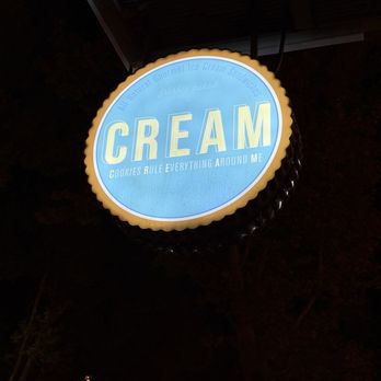 CREAM - Easy to see from outside, in the popular bar area - Ice Cream & Frozen Yogurt Near Me - San Jose, California CREAM - Easy to see from outside, in the popular bar area - Ice Cream & Frozen Yogurt Near Me - San Jose, California