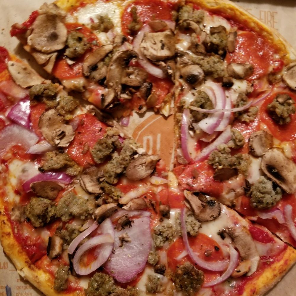 Blaze Pizza - My pizza these pizza are great this is the Subway sandwich of pizza your way....great - Salad Near Me - Cerritos, California Blaze Pizza - My pizza these pizza are great this is the Subway sandwich of pizza your way....great - Salad Near Me - Cerritos, California