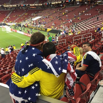 Levi's Stadium - Copa America Centenario 2016 USA vs. Colombia soccer game on June 3, 2016 - Stadiums & Arenas Near Me - Santa Clara, California