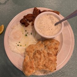 Crazy Pig Southern Kitchen - Simple Breakfast w/Meat