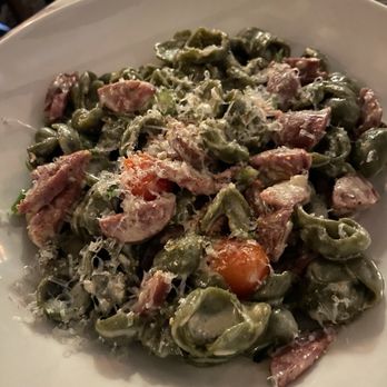 Dog & the Bank - Basil orecchiette pasta - Cocktail Bars Near Me - Plainwell, Michigan