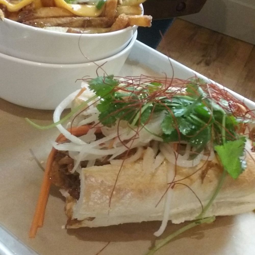 Nomad Eatery - Korean Pulled Pork Sandwich - New American Near Me - South Jordan, Utah