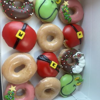 Krispy Kreme - Merry Grinchmas Specialty Dozen!!! - Donuts Near Me - Union City, California