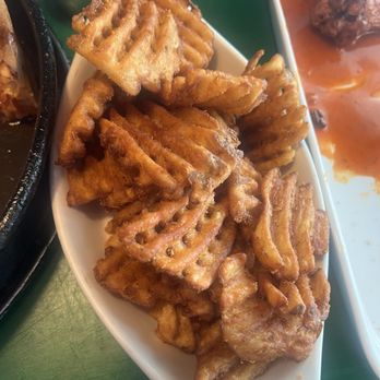 Oregano's - Waffles fries, which were perfect with French dressing - Pizza Near Me - Tucson, Arizona