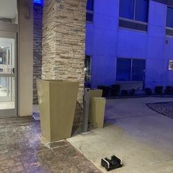 Holiday Inn Express & Suites Tulsa West - Sand Springs - Are these boot cleaners?!