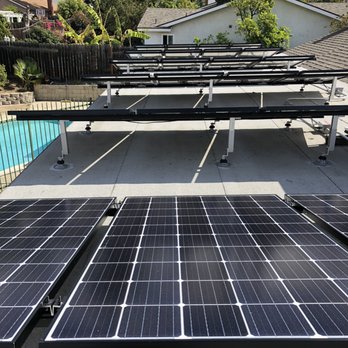 Sunlife Solar and Roofing - A view from the back of our south facing tilted 6.6KW solar system. - Solar Installation Near Me - Irvine, California Sunlife Solar and Roofing - A view from the back of our south facing tilted 6.6KW solar system. - Solar Installation Near Me - Irvine, California