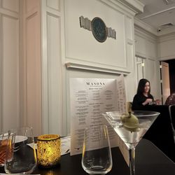 Masons Steakhouse - Masons martini with blue cheese olives