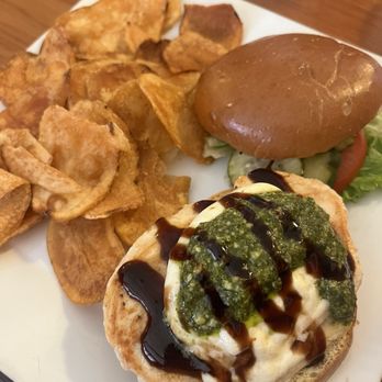 Cowboy Cafe - Pesto Burrata Chicken sandwich - American Near Me - Sheridan, Wyoming