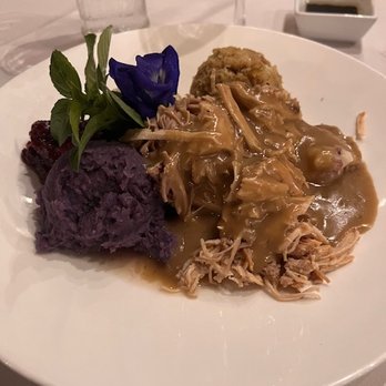 Hukilau Lanai - Turkey with purple potatoes - Seafood Near Me - Kapaa, Hawaii Hukilau Lanai - Turkey with purple potatoes - Seafood Near Me - Kapaa, Hawaii