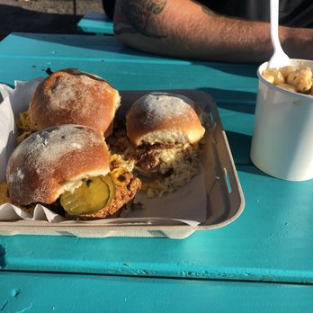 The Mac - Fried Chicken Slider Smoked Chicken Slider OG Mac and Cheese - New American Near Me - Tigard, Oregon The Mac - Fried Chicken Slider Smoked Chicken Slider OG Mac and Cheese - New American Near Me - Tigard, Oregon