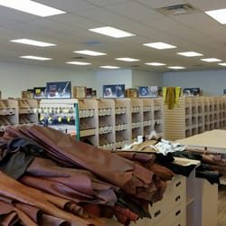 Tandy Leather - You'll find different qualities of leather, along with all sorts of supplies and accessories.