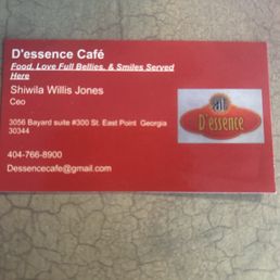 The correct name of the restaurant