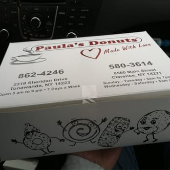 Paula's Donuts - Cool box. - Donuts Near Me - Tonawanda, New York