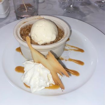 Yellow Dog Cafe - Spiced Peach cobbler - Seafood Near Me - Malabar, Florida Yellow Dog Cafe - Spiced Peach cobbler - Seafood Near Me - Malabar, Florida