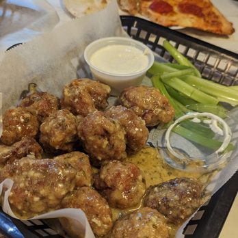 Carmine's Eatery - Boneless wings in Garlic Parmesan flavor sauce. - Beer, Wine & Spirits Near Me - Newtown Square, Pennsylvania Carmine's Eatery - Boneless wings in Garlic Parmesan flavor sauce. - Beer, Wine & Spirits Near Me - Newtown Square, Pennsylvania
