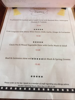 Menu photo 2 The Alma London, XGL