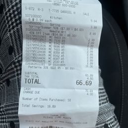 The cashier he were nice only good I can say. The cashier he were nice only good I can say.