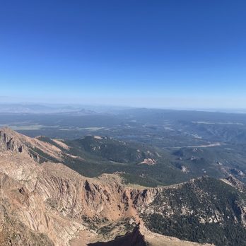 Pikes Peak - America's Mountain - The top of pikes peak (summit) - Hiking Near Me - Cascade, Colorado Pikes Peak - America's Mountain - The top of pikes peak (summit) - Hiking Near Me - Cascade, Colorado