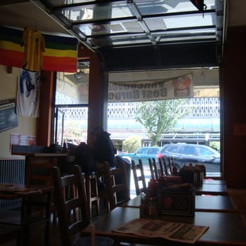 Vera's Burger Shack - Looking out to Davie Street - Burgers Near Me - Vancouver, British Columbia Vera's Burger Shack - Looking out to Davie Street - Burgers Near Me - Vancouver, British Columbia