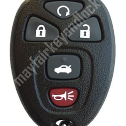 Mayfair Key and Lock - GM Remotes of all types
