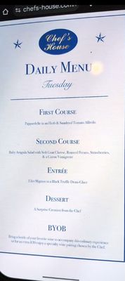Menu photo 3 Chef’s House Roanoke, TX Menu photo 3 Chef’s House Roanoke, TX
