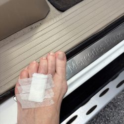 Roy A Rothman, DPM - My last bandage! After 5 years my pain is GONE