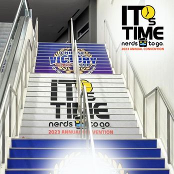 NerdsToGo - Repping NerdsToGo in style at the annual convention - can't miss those signature steps! - Home Network Installation Near Me - Plano, Texas NerdsToGo - Repping NerdsToGo in style at the annual convention - can't miss those signature steps! - Home Network Installation Near Me - Plano, Texas