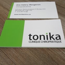 Montreal Chiropractor Cards