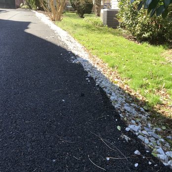 S & M Paving - why is there 14 inches of stone leading to my neighbor's yard? - Masonry/Concrete Near Me - Elkton, Maryland