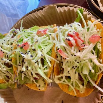 UT47 Kitchen & Bar - Beef Korean tacos. Mmmm.... Korean tacos... - Breakfast & Brunch Near Me - New York, New York