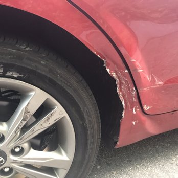 Express Towing - My car after being hit by an Express Towing Truck. (Kind of ironic since they're a towing company). - Towing Near Me - Weymouth, Massachusetts