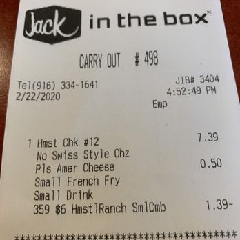 Jack in the Box - Really @jackinthebox are you that cheap that you're going to charge 50 cents to swap Swiss cheese out for American?? - Fast Food Near Me - Antelope, California Jack in the Box - Really @jackinthebox are you that cheap that you're going to charge 50 cents to swap Swiss cheese out for American?? - Fast Food Near Me - Antelope, California