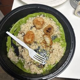 Seared Scallops Risotto Seared Scallops Risotto