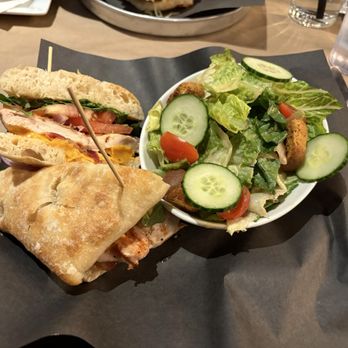 Jack's Astor's - Chicken club with house salad - Canadian (New) Near Me - Scarborough, Ontario Jack's Astor's - Chicken club with house salad - Canadian (New) Near Me - Scarborough, Ontario