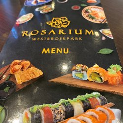 Rosarium Wokrestaurant Westbroekpark - Menu kaart