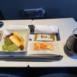 Nice snack from Mike (Philadelphia crew) that made the flight